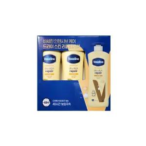 코스트코 바세린 인텐시브 케어 드라이 스킨 리페어 로션 600ml x 3개