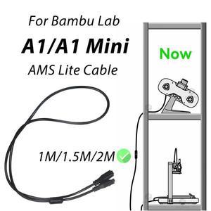 Bambu A1 Ams Lite 미니 연장 케이블 업그레이드 4Pin 튜브 액세서리
