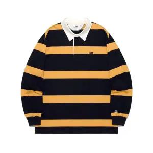 LEE 스트라이프 럭비 티셔츠 옐로우 LE2503LT10YL 1376303