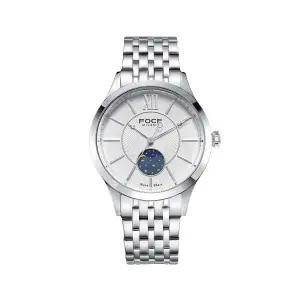 :매장정품: FOCE 41mm 남성 문페이즈 메탈시계 FM7603GM-WH 198826 911RB