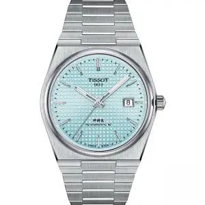 티쏘 [세금포함] [정품] New PRX 파워matic 80 Ice 블루 40mm 스테인레스 스틸 -Mechanical 시계 패션시계