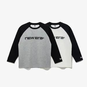 갤러리아 뉴에라키즈 에센셜 로고 래글런 롱 슬리브 2팩 (14863855)