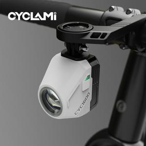 CYCLAMI 걸이자전거 헤드 라이트 GoPro  무선 원격 전면 램프 MTB 도로 고휘도 흰색 CYC 1600 루멘 달린 전