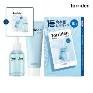 [SET] 토리든 다이브인 세럼 50ml+크림 80ml+마스크 10매 (+다이브인 마스크 1매+토너 50ml)