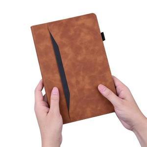 삼성 갤럭시 탭 A9 플러스 케이스 11 인치 고급 가죽 지갑 태블릿 Funda 커버 Coque SM X210