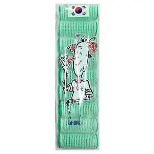 [하프클럽/]앞머리 볼륨 줄 때 딱 좋아요 헤어롤 구르프 중 그린