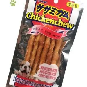 고품질 치킨 스틱 개껌 턱강화 간식 애완견 산책용 딩고 (WFK79T9)