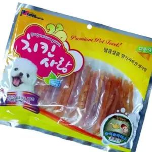 치킨 슬라이스 400g 반려견 간식 영양간식 외출용 닭고기 영양식