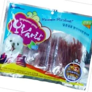 고품질 애견 간식 오리슬라이스 400g 산책용 반려견 간편 휴대용 (WFK7A59)