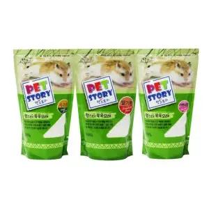 펫스토리 햄스터 목욕모래 500g 소동물모래 햄스터모래 화장실모래 햄스터용품 햄스터위생