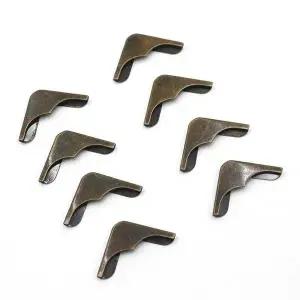 [골드스마일]금속 책 모서리 보호대 8개입 보호캡 코너 북