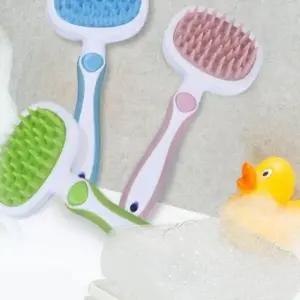 고양이 목욕 브러시 털 제거용 마사지 필수 아이템 색상 랜덤 선택