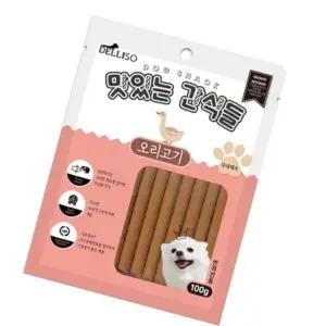 고품질 강아지 소프트 져키 오리고기 간식 5개입 피부 영양 (WFK7GU3)