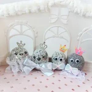 [콩심팥심]반려돌 왕자 공주 애완돌 키우기 반려석 돌멩이 4종 돌멩이 돌맹이