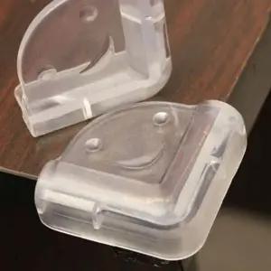 스마일 가구 모서리보호대 pvc 투명 충격보호대 4개입 가구모서리보호대 모서리보호대 pvc충격보호대