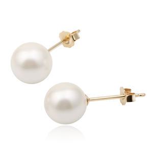 14K 베이직진주귀걸이 11mm 긴침 사용