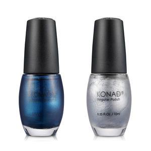 매니큐어 R51 썸머 블루 / R52 라이트 실버 10ml 손톱보호 네일 폴리쉬