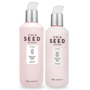 더페이스샵 치아씨드 수분 토너 160ml+로션 145ml Set