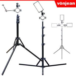 LT-169 캠핑 조명 스탠드 + KP-034 트리플 링 마운트 + VD-132 미니 볼헤드 SET (랜턴 라이트 카메라 등)