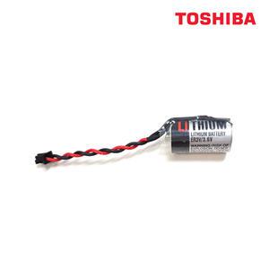 TOSHIBA ER3V HRS-DF3 갈색콘넥터 도시바 콘넥터 2종 PLC 배터리