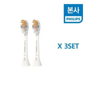 [소닉케어] A3 프리미엄 올인원 칫솔모 화이트 HX9092/673SET