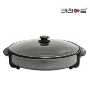 키친아트 원형 전기그릴팬 42cm 피자팬 전팬