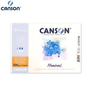 CANSON 몽발 수채화용지 300g 낱장팩 14.8x21cm A5 20매