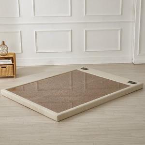 여명흙 돌침대 맥반석 판재 퀸 Q 침대 프리미엄 컬러보료