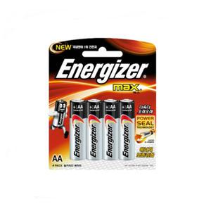 에너자이저 알카라인 맥스 AA 1.5V 4개입