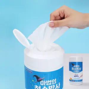 템팜 청소박사 묵은때 가구청소 대용량 크리너 클리너 원통(200매)