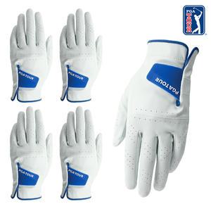 [5장세트]PGA투어 하이퍼소프트 양피같은 합피 남성 골프장갑 5장