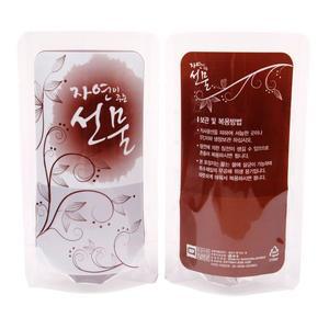 한약봉지/자연이주는선물(초코) 파우치100매/스탠딩파우치