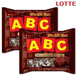 롯데 ABC 초콜릿 187gX2개