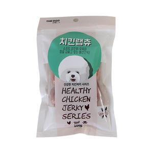 더독 치킨 랩(wrap) 츄 100g,고기말린 애견용 캣츠앤독스