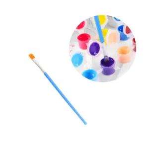 그림색칠붓 용품 납작 화방 평붓 용붓 수채화붓 미술 1P 물감붓