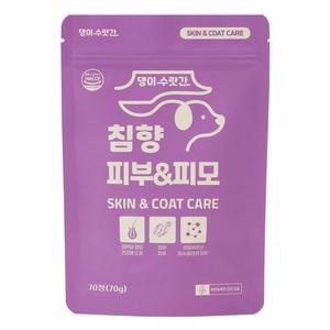 [기타]강아지 피부영양제 피부병 곰팡이성피부염 발사탕발습진 아토피 댕이수랏간 침향 피부&피모 70g