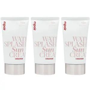 에스쁘아 워터 스플래쉬 선크림 세라마이드 SPF50+ 60ml x3개