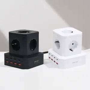 [아이정] 고용량 100W 초고속 PD충전기 큐브멀티탭 멀티콘센트 2M 3M