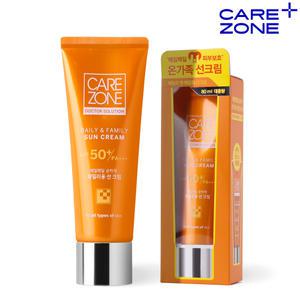 케어존 데일리 앤 패밀리 선 크림 80ml
