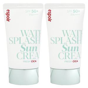 에스쁘아 워터 스플래쉬 선크림 시카 SPF50+ 60ml 2개