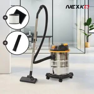 [넥스코] 업소용청소기 무선 건습식 산업용 공업용 25L NKV-C025L