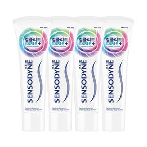 센소다인 컴플리트 프로텍션 플러스 치약 100g, 4개