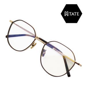 엠테이트 M-TATE 가벼운 티타늄 사각형 안경테 MLUX-01-C05
