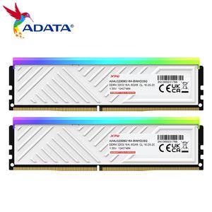 오리지널 ADATA XPG SPECTRIX RGB 메모리 RAM D35G DDR4 3600Mhz 3200MHz 8GB x2 DRAM 16GB 화이트 데스크