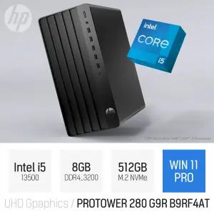 ⓒ HP 프로 타워 280 G9R B9RF4AT i5-13500 8GB 512GB WIN11 / 재택근무용 사무 인강용 데스크탑