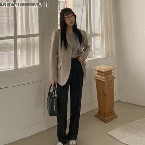 [구김x/찰랑핏] 투핀턱 와이드 맥시 슬랙스