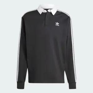 남녀공용 아디컬러 럭비 폴로 셔츠 블랙 / Rugby polo IZ4806