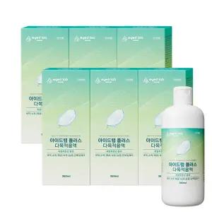 아이드랩 플러스 다목적용액 소프드 하드 드림 렌즈 세척액 보존액 단백질제거 360ml 6개