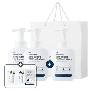 [쇼핑백증정]  나노버블 마일드 클렌징폼 500ml 2+1