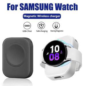마그네틱 무선 휴대용 시계 USB C 타입 고속 충전기,  갤럭시 워치 울트라 7 클래식 5 프로 범용 충전